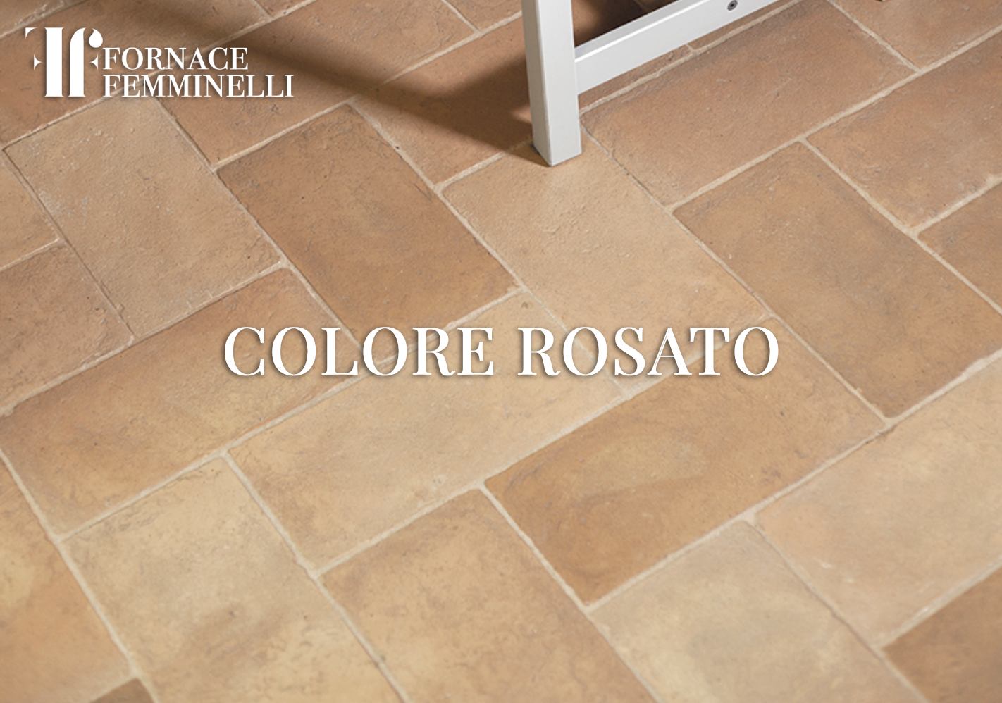 pavimenti interni in cotto artigianale colore rosato