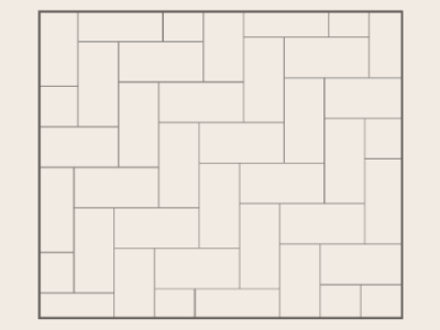 Schema di posa pianelle