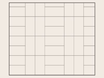 Schema di posa mezzane