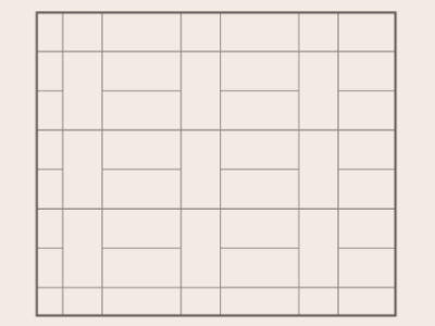 Schema di posa matoni